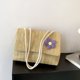 thumbnail image 4 of Bolsas De Hombro Bolso cruzado para mujer, bolsos de hombro tejidos informales, bolsos de paja de verano (caqui) Tmvgtek Para Estrenar, 4 of 6