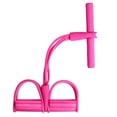thumbnail image 4 of Pedal elástico Banda de resistencia Elástico Siéntese Cuerda de tracción Banda de ejercicio Cuerda de tensión de yoga multifunción para cintura Hombro Rosa shamjiam Banda de resistencia del pedal, 4 of 8
