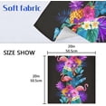 thumbnail image 2 of Coolnut Set of 6 Pineapples and Flamingos Napkins Cloth Napkins 20"x20", Washable Polyester Dinner Napkins for Parties, Wedding, Restaurant, 2 of 6