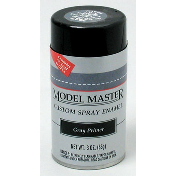 Testors 2937 Model Master Auto Gray Primer Spray Paint Can Walmart