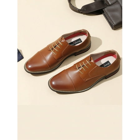Bruno Marc Men s Classic Oxford Shoes Casual Business Walking Shoes For Men Modern Lace Up Formal Dress Shoes