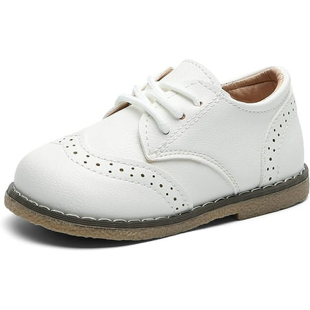 

Boy s Girl s Classic Lace-Up School Uniform Oxford Comfort Dress Shoes Loafer Flats (Toddler/Little Kid)