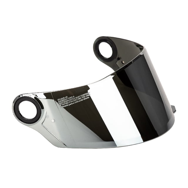 Lente de visera de casco de cara completa abatible Anti-UV Anti-Scratich para LS2 FF358 FF396 FF392 - Plata Sunnimix lente de la visera de la motocicleta