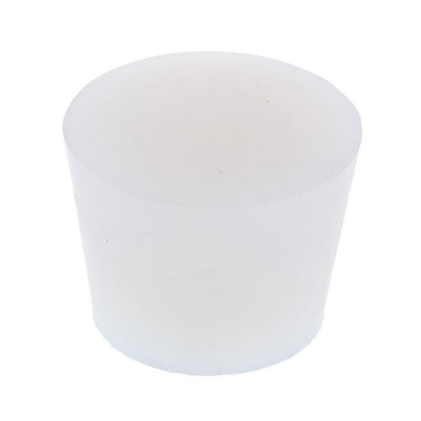 Tapones de silicona para laboratorio, tapones para matraces y tapones cónicos para tubos de ensayo. 42-52 cm