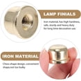 thumbnail image 3 of CRAFTHROU 8pcs Decorative Finials Golden Metal Chic for Business Owners, 3 of 7