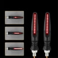 thumbnail image 5 of Motorcycle LED Lights High Bright Turn Signal Indicator Lights Front Rear White Day Running Lights Flowing Brake Lamps B, 5 of 5