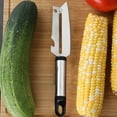thumbnail image 2 of Silver Plastic Handle Paring Knife Multifunctional Fruit Knife #DYf53, 2 of 6