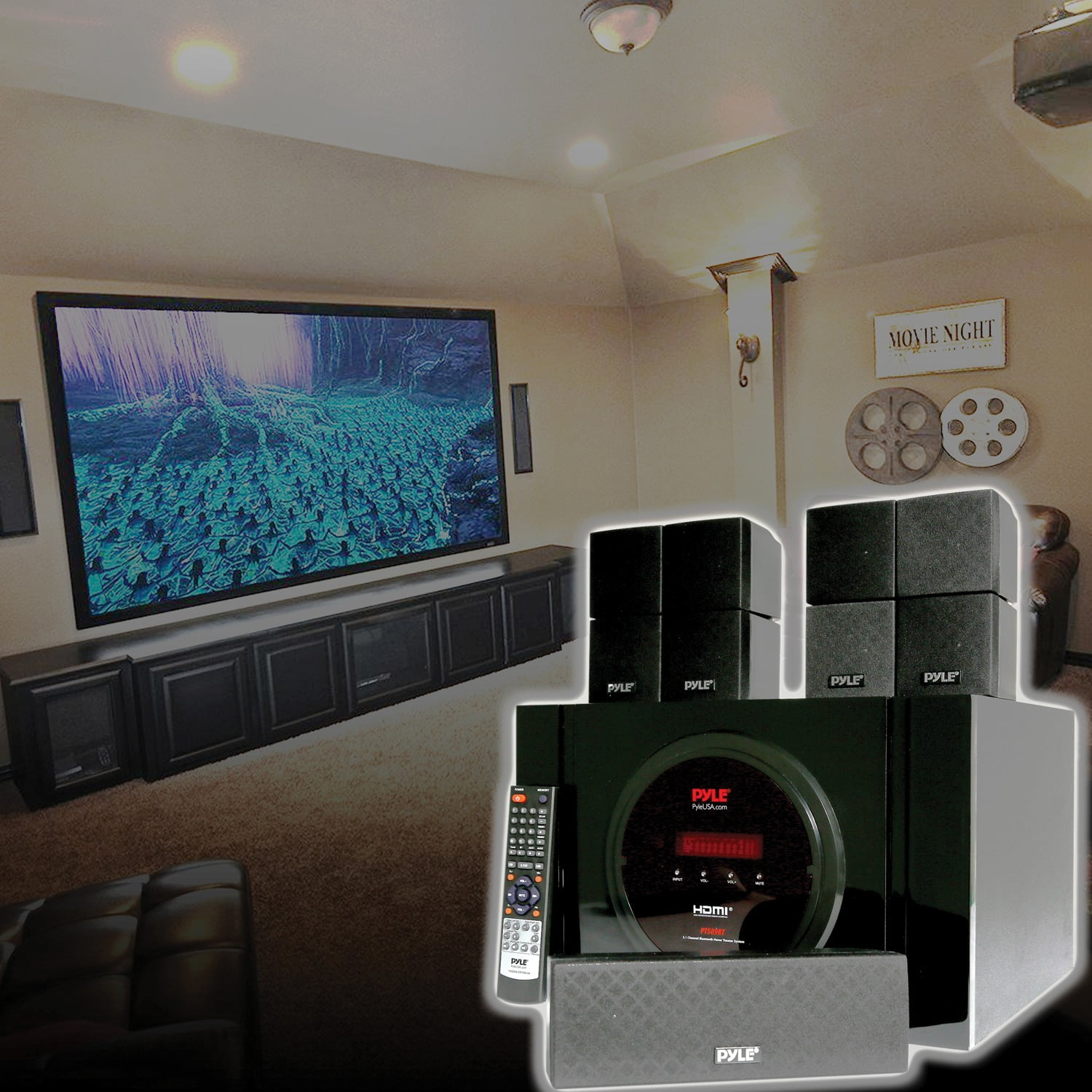 pyle 5.1 home theater system