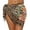 Tiger Leopard Print, variant on Tiger Rainbow Leopard Print Women Beach Wrap Sarong Sheer Bikini Cover Ups Chiffon Swimwear Wrap Skirts for Beach