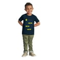 thumbnail image 3 of PACMAN Nom Nom Hungry Foodie Gamer Toddler Boy Girl T Shirt Infant Toddler Brisco Brands 7T, 3 of 6