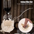 thumbnail image 2 of Viccilley Filtre Filet-10 Pcs/ensemble Remplaçable Indispensable Coton Sûr Filet de Filtre pour Siphon Pot, 2 of 7