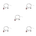 thumbnail image 1 of Tholdsy Tambor de cabrestante de coche teledirigido 1/10 25T, gancho de remolque de Metal, piezas de mejora, suministros de modificación, reemplazo para Type2 NO2 Tholdsy CBP187065, 1 of 4