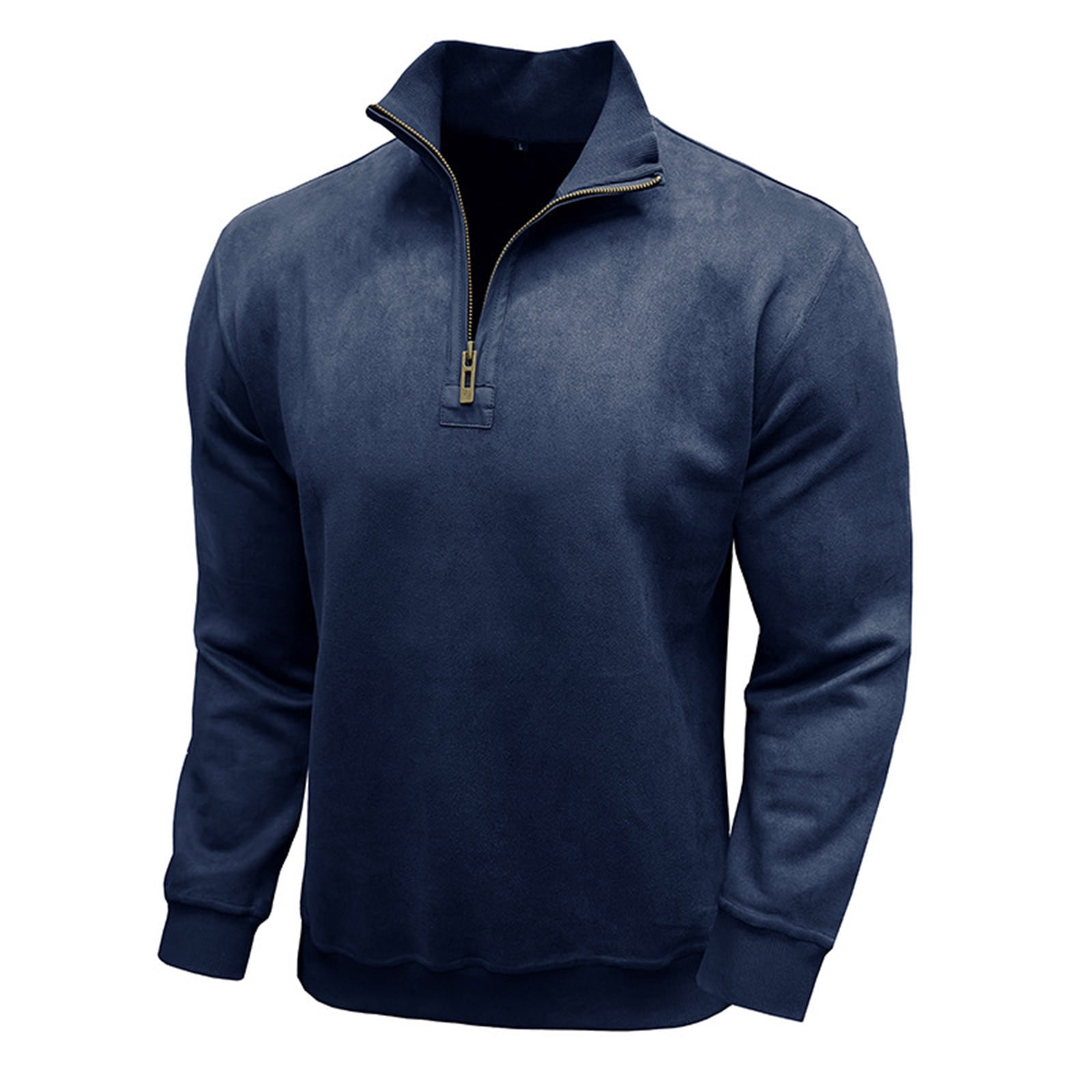 Penkiiy Men's 1/4 Zip Pullover Long Sleeve Shirt Casual Slim Penkiiy Men's 1/4 Zip Pullover Long Sleeve Shirt Casual Slim
