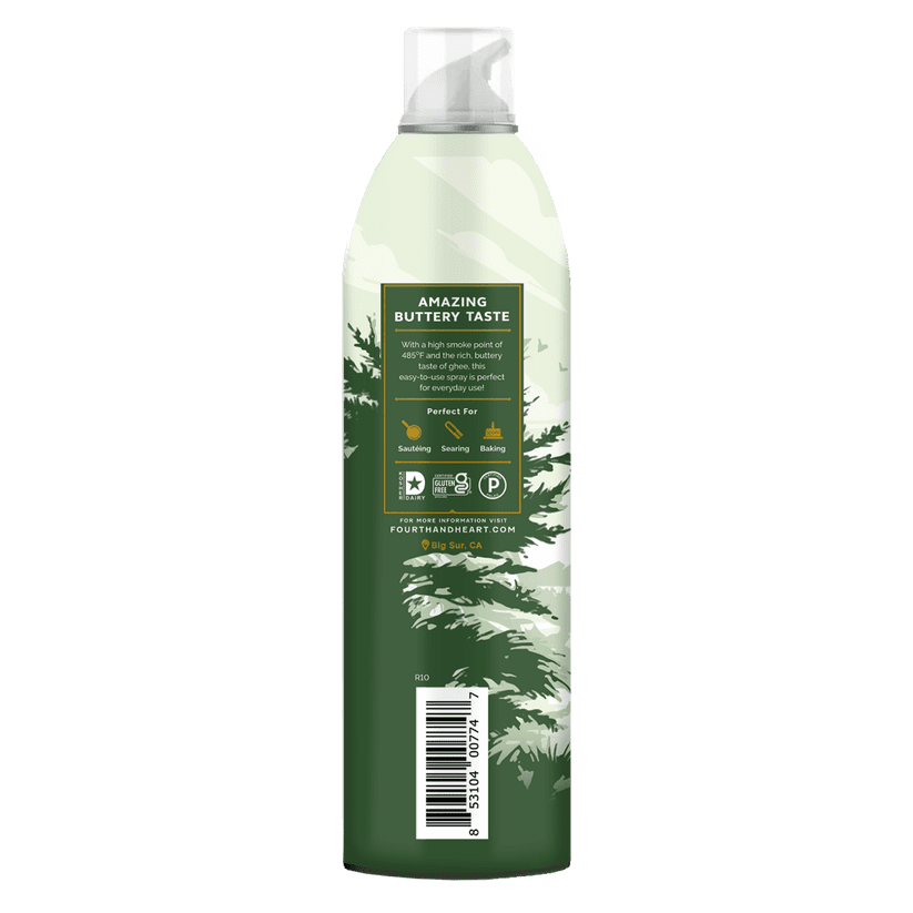 Pack of 6, 4th & Heart Original Ghee Oil Spray, 5 fl oz