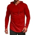 thumbnail image 4 of Aiyino Men's Long Sleeve Fashion Athletic Hoodies Sport Sweatshirt Hip Hop Pullover S-5XL, 4 of 5