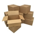 thumbnail image 2 of UBoxes 10 Medium Cardboard Moving Boxes 18" x 14" x12", 2 of 10