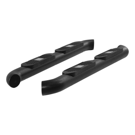Aries Automotive Al231007 07-13 Jeep Wrangler 4Dr Alumalite - 4In Big Step Nerf Bars - Black