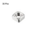 thumbnail image 3 of Unique Bargains M6 Square Nuts, 304 Stainless Steel Metric Coarse Thread Assortment Kit 30 Pcs, 3 of 3