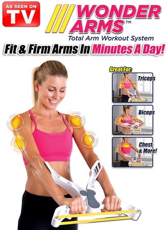 Wonder Arms Total Arm Workout System As Seen On TV Tighten & Tone w Shape 