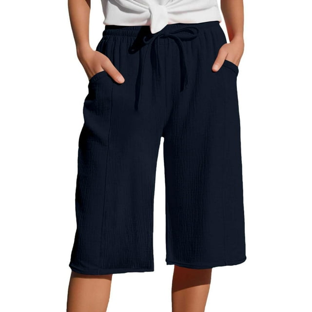 Womens Pullover Tops Spring Fall Clothes 2025 Long Sleeve Shirts Loose Festival Tops Solid Color High Waist Cargo Pants-Line Loose Wide Leg Pocket Drying Pants Plus Size Tops For Women Summer