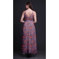 thumbnail image 5 of Bimba Floral Printed Women Long Maxi BeachÂ&nbsp;DressÂ&nbsp;Strappy Summer Resort Wear-X-Small, 5 of 6