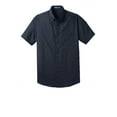 thumbnail image 4 of Port Authority Short Sleeve Carefree Poplin Shirt, 4 of 5