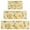 Yellow Lemon Fruit-3, variant on Yellow Lemon Fruit Flowers Yellow Pattern Kitchen Rugs Sets Of 3,Kitchen Runner Rugs Non Skid Washable,Decorative Kitchen Floor Mats for Kitchen,Sink,Laundry,17"x30"+ 17"x47" + 17"x59"