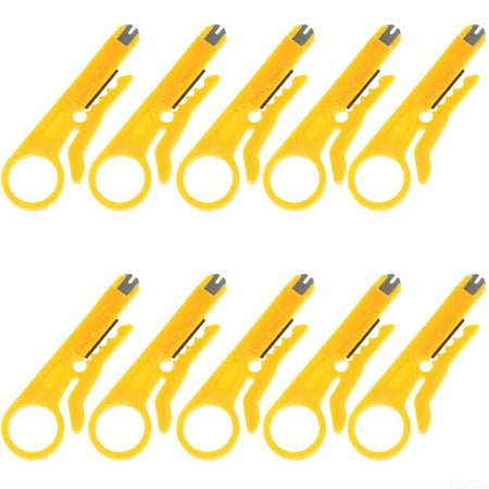 

Tool Strip Data Cable Wire Punch Cutter Stripper Manual Pliers 10pcs Cutters New