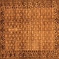 thumbnail image 1 of Ahgly Company Indoor Square Southwestern Orange Country Area Rugs, 5' Square, 1 of 4