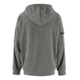 thumbnail image 3 of WILLBEST Sudaderas Deportivas para Hombre, Sudadera con Capucha De Pana para Otoño e Invierno, Chaqueta Deportiva Informal con Cremallera y Bolsillo De Parche, Sudadera Tipo Cárdigan Mediana​​, 3 of 3