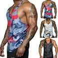 thumbnail image 4 of Débardeur de Gym pour Hommes Dos Nageur Musculation Stringer Tops Simples, 4 of 5