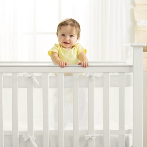 breathable mesh crib liner walmart