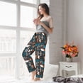 thumbnail image 5 of Disketp Coffee Lover Print Women's Comfy Pajama Pants Casual Drawstring Palazzo Lounge Wide Leg Pants-X-Large, 5 of 6