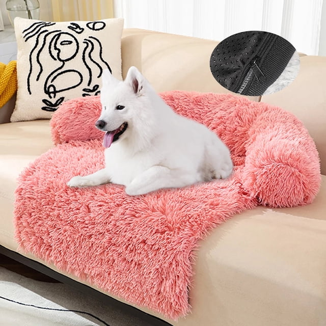 Dog Pet Bed Sofa Cushions Small Kennel Dogs Baskets Cats Products Mat Beds Supplies Medium Breeds Fluffy Large Puppy Accessories ShopWise Round