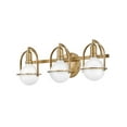 thumbnail image 4 of 3 Light Bath Vanity-Heritage Brass Finish Hinkley Lighting 53773Hb, 4 of 7