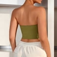 thumbnail image 3 of vdgthytj Strapless Bra for Women Seamless Full Coverage Longline Bandeau Supportive Push up Tube Top, 3 of 5