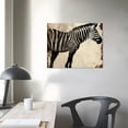 thumbnail image 3 of Nawypu  African Animals Wall Art Canvas Prints Giraffe Zebra Elephant Leopard Painting African Landcape Living Room Bedroom Decor, 3 of 4