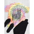 thumbnail image 3 of American 4Th Of July Tie Dye Spiral Men -Image by Shutterstock, Male Small, 3 of 4