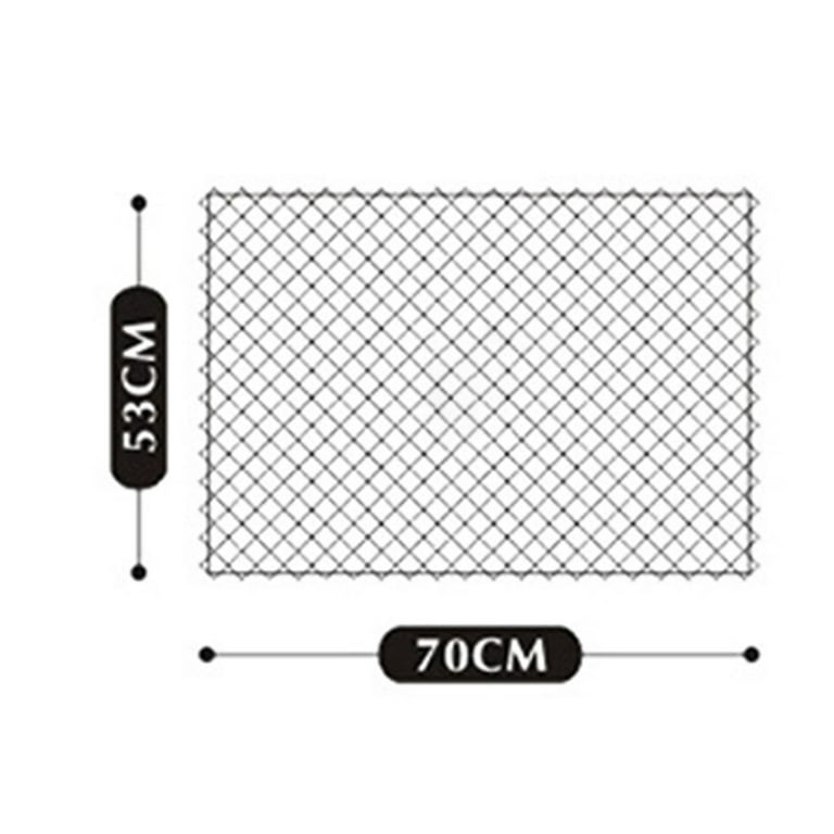 Aquarium Mesh Screen Cover Net with Fixed Holder Durable DIY Air Screen Net Easy Installation Accessories for Fish Tank Transparent Mesh Netting