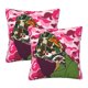 thumbnail image 1 of Fundas de almohada Ba-Pe, paquete de 2 fundas de almohada para sofá cama, sala de estar, 18" x 18", 1 of 8