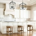 thumbnail image 5 of Maven Lane Pullman Backless Bar Stool in Weathered Oak Finish w/ Sand Color Fabric Upholstery, 5 of 7