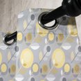 thumbnail image 2 of Ambesonne Yellow Flower Grommet Curtain Single Panel, 60's Pattern, 50"x60", Pale Yellow Pale Grey, 2 of 5