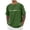 A1-Green1495, variant on XIAONU Letter Print T Shirt for Men Crew Neck Short Sleeve Casual Blouse