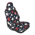 thumbnail image 6 of Car Seat Protection Cover 33×20.5in Easy To Install Elastic Anti Fouling Comprehensive Package For Car Suv Truck Independence Day Theme Star (10), 6 of 8