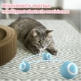 thumbnail image 3 of Interactive Cat Toy Ball, 2025 Upgraded Cat Toys for Bored Indoor Adult Cats, Automatic Moving Interactive Dog Toy, Self Rolling Peppy Pet Ball for Cats Kittens Toys (2 Pcs-A), 3 of 8