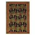 thumbnail image 5 of Crafters & Weavers Arts and Crafts Soft Washable Non Slip Area Rug (3' x 5'), 5 of 5