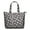 Gray Daisy Flower, variant on Lightblue Daisy Flower Green Stems Pattern Travel Tote Bags for Women Carry On,Large Weekender Bags for Women Travel,Multi Functional Duffle Bag for Work,Shopping,Sports