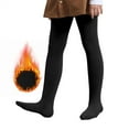 thumbnail image 4 of YunPes Girls Winter Warm Fleece Lined Thick Dance Leggings Tights Teens Comfy Soft Thermal Yoga Ballet Tights for Kids Pantyhose, 4 of 9