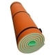 thumbnail image 1 of Colchón flotante para piscina, colchón flotante portátil para exteriores naranja verde, 1 of 7