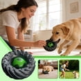 thumbnail image 7 of Tire Dog Chew Toy Treat Dispenser Indestructible Rubber Tire Toy for Small to Medium Dogs Puppy Aggressive Chewers, 7 of 7